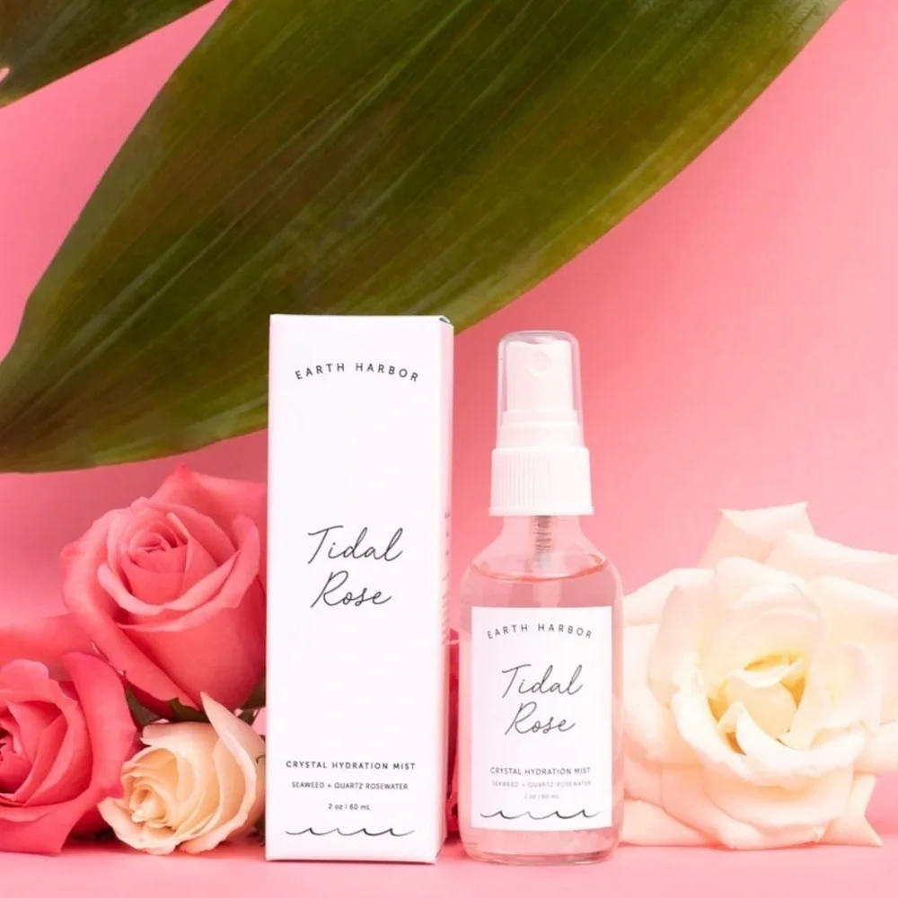 Earth Harbor Tidal Rose Seaweed hydrating mist